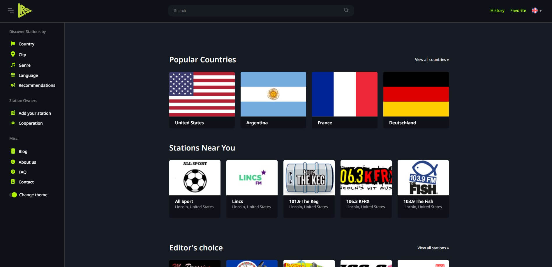 Live Radio Stations Cover Image