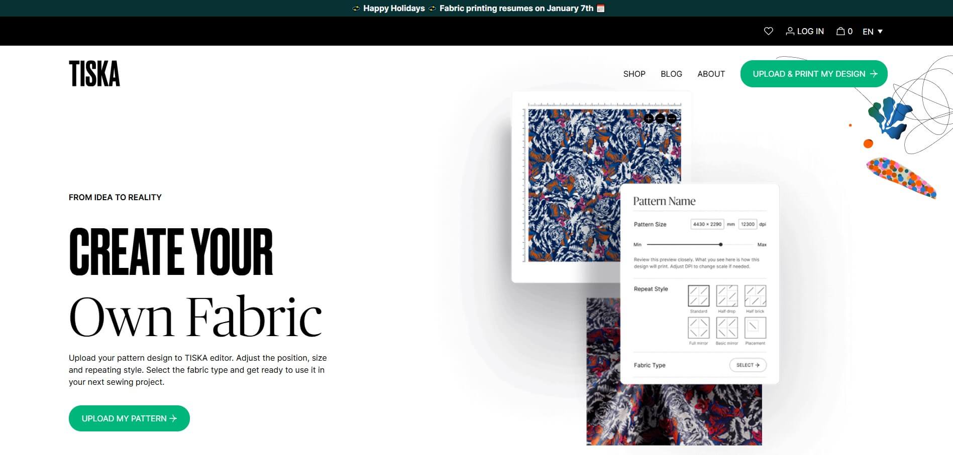 Tiska Fabrics Cover Image